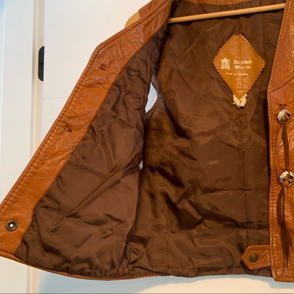 Vintage Pleather Vest - Picture 7 of 16